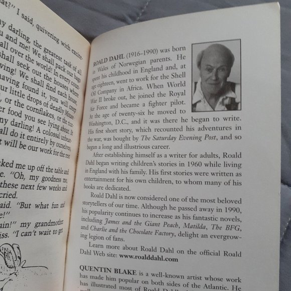 The Witches By Roald Dahl 1997 Scholastic First Printing - Picture 10 of 11